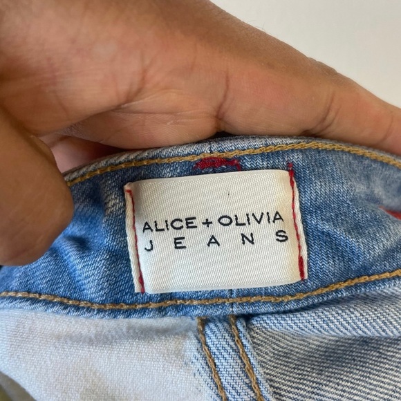 Alice + Olivia Amazing Two Tone‎ High Rise Skirt - Picture 9 of 12